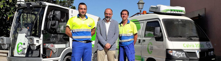 Calviá incorpora la primera barredora eléctrica en el municipio