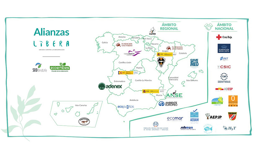 29 alianzas con el Proyecto LIBERA buscan atajar el problema de la basuraleza