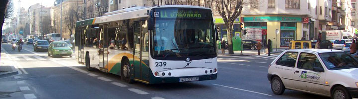 El Gobierno de Navarra acuerda con la Mancomunidad de la Comarca de Pamplona aportar 18,2 millones al transporte urbano