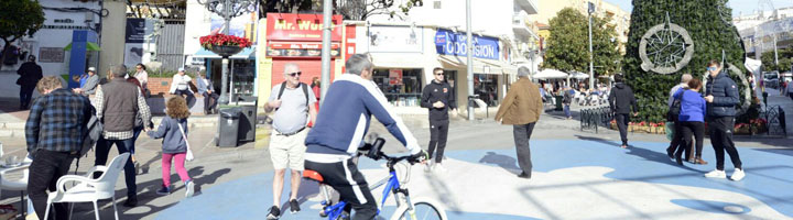 Torremolinos comienza las obras de peatonalización de la plaza Costa del Sol y de reforma de la Cuesta del Tajo