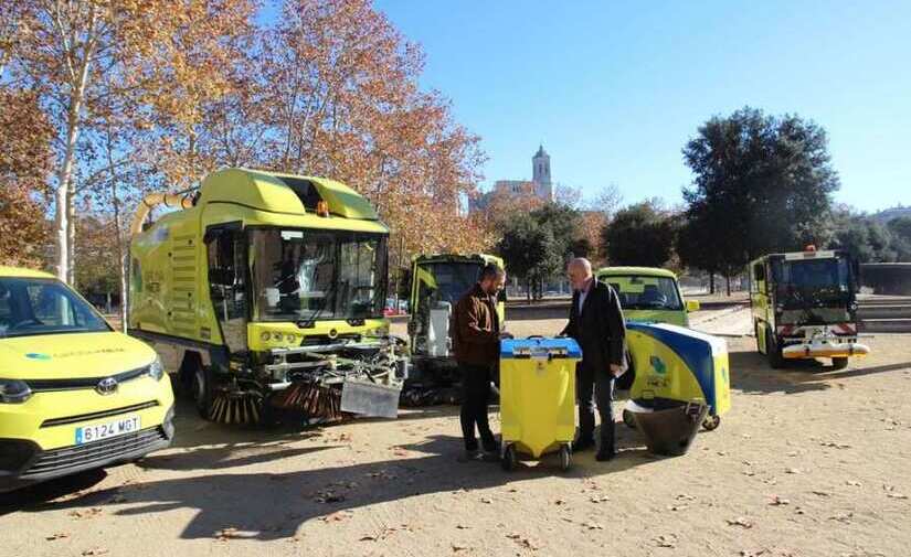 36 nuevos vehículos para optimizar la flota municipal de limpieza viaria en Girona