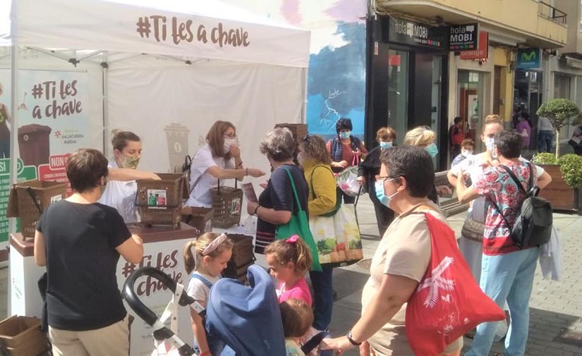 400 familias y grandes productores comprometidos con la recolección selectiva de residuos orgánicos en Carballo