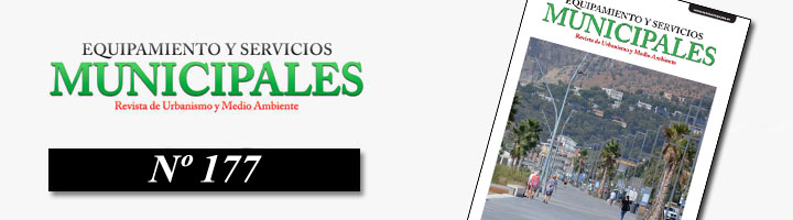 Ya está disponible para la lectura en formato digital el nº 177 de Equipamiento y Servicios Municipales