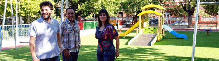 Navalmoral de la Mata abre la zona infantil del parque municipal Casto Lozano