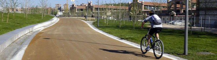 Comienzan las obras del itinerario ciclista que discurrirá paralelo a Madrid Río