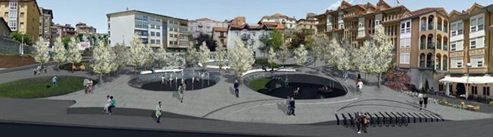 Santander aprueba el proyecto para la mejora urbana del microespacio de la Plaza de Amaliach