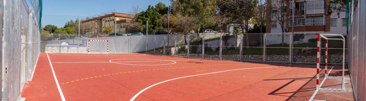 Málaga abre las nuevas pistas de Quintanar de la Orden en Ciudad Jardín tras su reforma