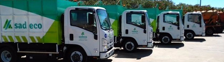 Sadeco incorpora a su flota cinco nuevos camiones recolectores