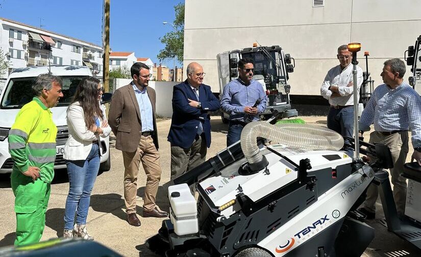 Nuevos equipos y tecnología para la limpieza viaria de Zafra