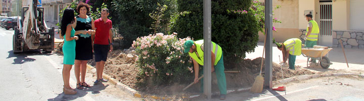 Puerto Lumbreras pone en marcha un plan integral de remodelación de parques y jardines