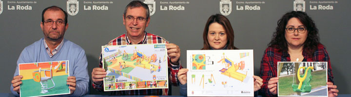 La Roda contará en mayo con un nuevo parque infantil adaptado