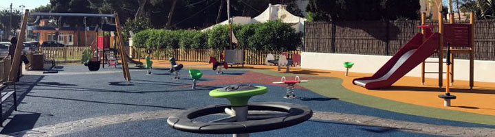 Ibiza estrena parque infantil dirigido a niños y niñas de 3 a 12 años en Playa d'en Bossa