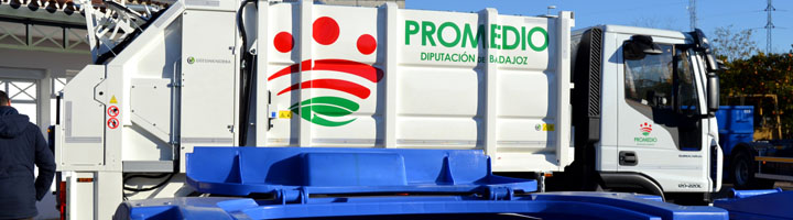 Seis municipios de la Mancomunidad Guadiana entran en la recogida de residuos urbanos de Promedio