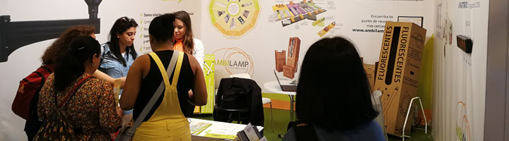 AMBILAMP y AMBIAFME fomentan el reciclaje en TECMA 2018