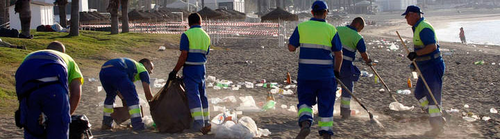 Aprobada la licitación del mantenimiento de playas de Málaga para la prestación del servicio a partir de Septiembre