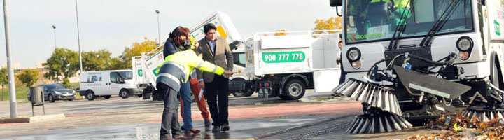 Alcorcón presenta seis de los nuevos vehículos que renovarán la flota de ESMASA