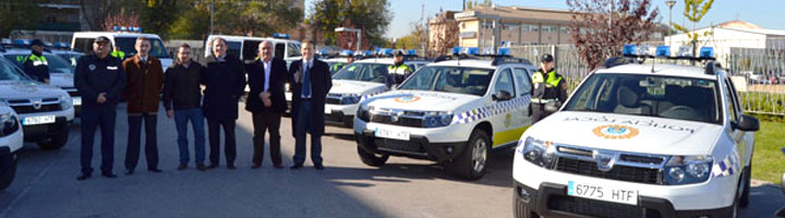 Alcalá de Henares renueva 18 vehículos de la flota del Parque Municipal de Servicios