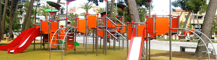 Alicante completa la primera fase del programa de renovación de parques infantiles