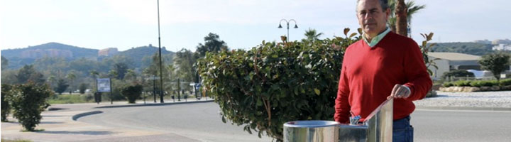 Mijas instala varias fuentes mixtas para el uso de viandantes y sus mascotas en el núcleo de Las Lagunas