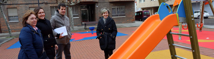 León renueva varios parques infantiles de la ciudad con una inversión superior a 91.500 euros