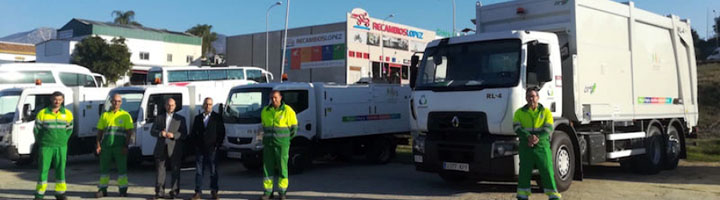 Mijas duplica los vehículos de recogida de basura con una inversión municipal de 860.000 euros