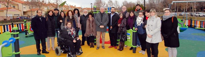 Illescas cuenta con un parque adaptado a menores con movilidad reducida