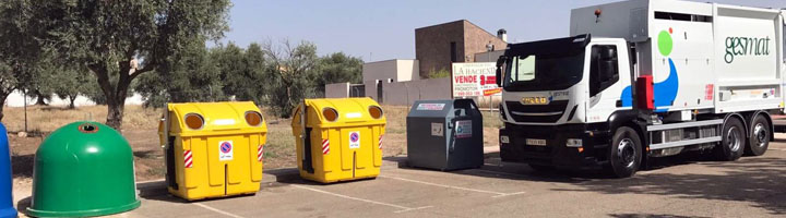 La Diputación de Toledo presenta de los nuevos contenedores de carga lateral