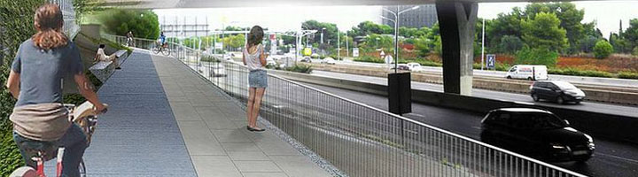 Adjudicado el carril bici entre Esplugues y Barcelona