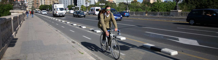 Valencia conectará Benimaclet y el centro de la ciudad por carril bici antes de Navidad