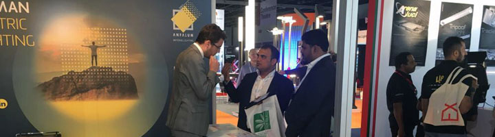 Amplia presencia de empresas españolas en la feria Light Middle East