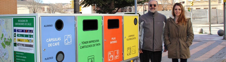 Barbastro quiere fomentar el reciclaje de residuos con el nuevo punto limpio móvil