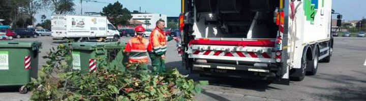 EMULSA incorpora un nuevo camión recolector bicompartimentado para el Servicio de Parques y Jardines