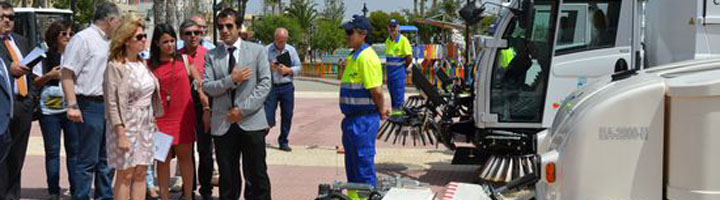 San Pedro del Pinatar mejora el servicio de limpieza viaria con la incorporación de nueva maquinaria