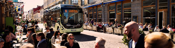 Gotemburgo presenta la primera ruta de autobuses eléctricos, el transporte público del futuro