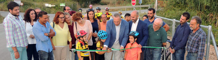 San Roque inaugura el segundo tramo del carril bici hacia el Pinar del Rey