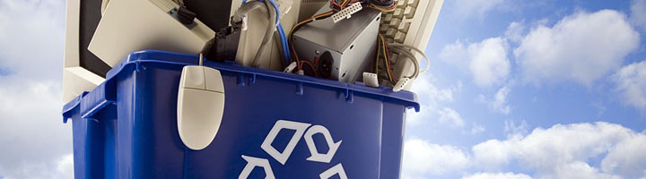 Los sistemas colectivos reciclan un millón de toneladas de residuos electrónicos desde 2005