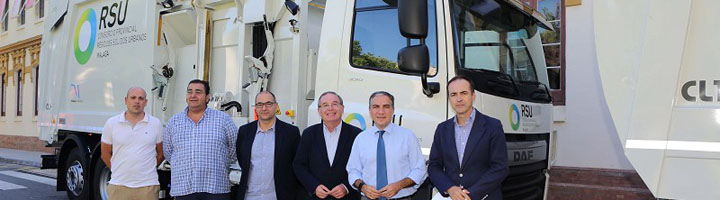 La Diputación de Málaga renueva la flota de vehículos para mejorar la recogida de residuos en 91 municipios