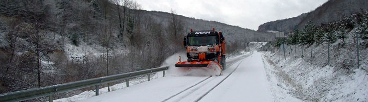 Maquiasfalt equipa 18 vehículos para el mantenimiento invernal de la autopista A1