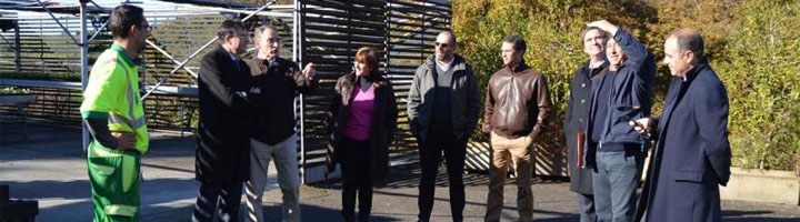 Una delegación de Cascais conoce el servicio de limpieza y el mantenimiento de parques y jardines del Ayuntamiento de Oviedo