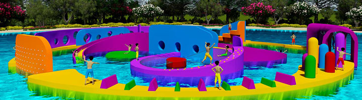 Amusement Logic presenta un concepto de una Isla flotante interactiva: Sea Island