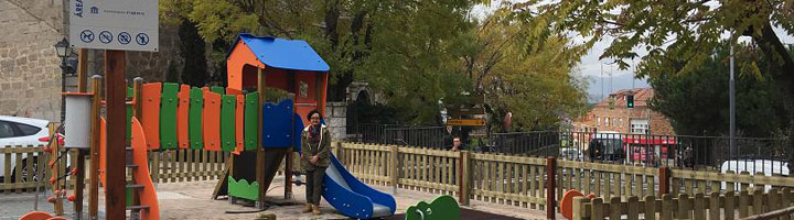 Colmenarejo realiza trabajos de remodelación en los parques infantiles del municipio para mejorar su seguridad