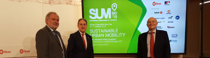 El congreso SUM Bilbao 19 convertirá a la villa en capital mundial de la movilidad urbana sostenible