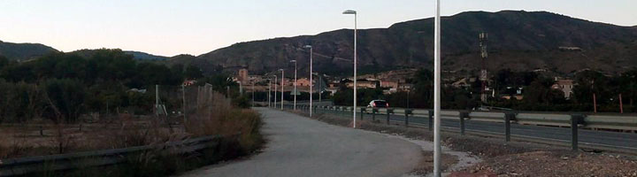 La Vila Joiosa mejora el alumbrado en varios caminos públicos del municipio