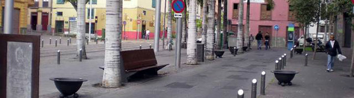 Cuatro empresas optan al contrato de mantenimiento del mobiliario urbano de Santa Cruz de Tenerife