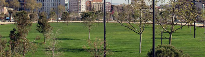 Barcelona finaliza las obras del parque de las Glòries y la Meridiana