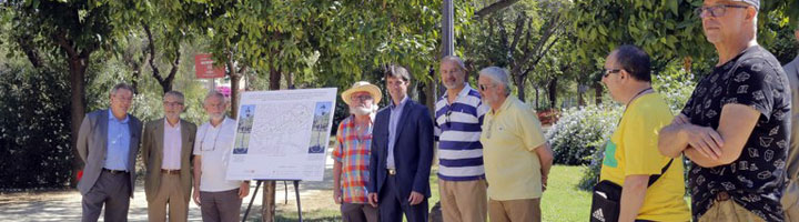 Sevilla inicia la renovación integral de la iluminación del Parque Amat y construirá casi 650 alcorques para mejorar la arboleda