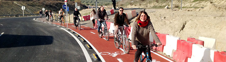 La vía ciclista Úbeda-Baeza entra en servicio con 8,5 kilómetros y una inversión de dos millones de euros