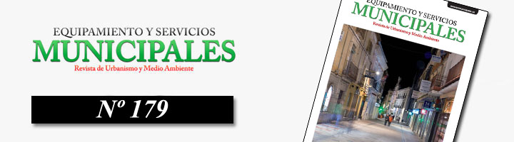Ya está disponible para la lectura en formato digital el nº 179 de Equipamiento y Servicios Municipales