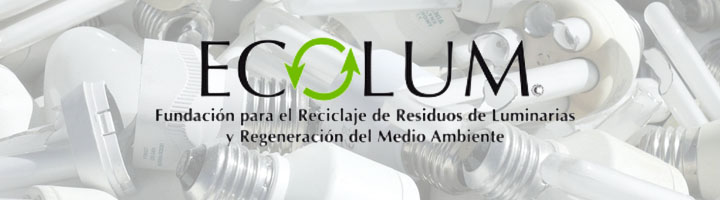 ECOLUM va más allá en el reciclaje de aparatos de iluminación