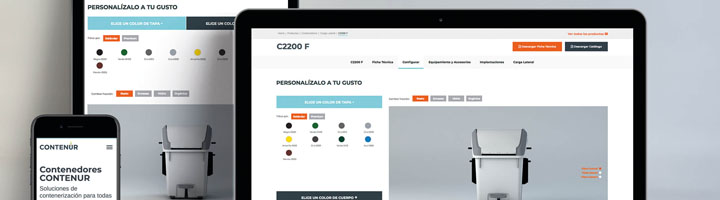 CONTENUR refuerza su presencia online con su nueva página web
